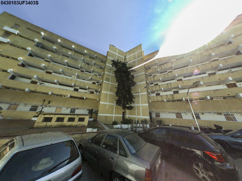 Fachada del Edificio Las Palmeras, Marbella (foto oficial del Catastro)